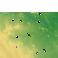 Nearby Forecast Locations - Karimnagar - Map