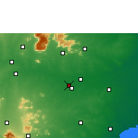 Nearby Forecast Locations - Tiruchirappalli - Map