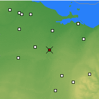 Nearby Forecast Locations - Tiffin - Mapa
