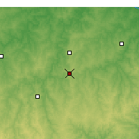 Nearby Forecast Locations - Rolla - Map