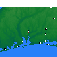 Nearby Forecast Locations - Milton - Map