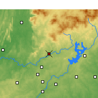 Nearby Forecast Locations - Canton - Mapa