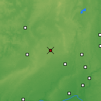 Nearby Forecast Locations - DeKalb - Map