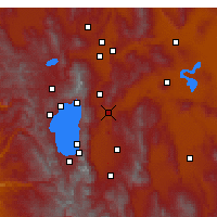 Nearby Forecast Locations - Carson City - Map