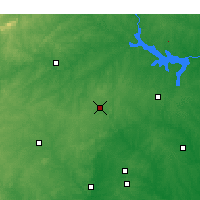 Nearby Forecast Locations - Roxboro - Map