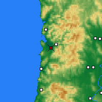Nearby Forecast Locations - Tillamook - Mapa