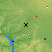 Nearby Forecast Locations - Black River Falls - Map