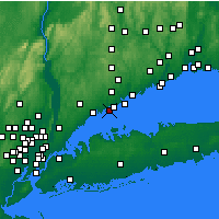 Nearby Forecast Locations - Stamford - Map