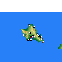 Nearby Forecast Locations - Waipahu - Mapa