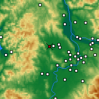 Nearby Forecast Locations - Forest Grove - Map