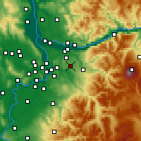 Nearby Forecast Locations - Boring - Map