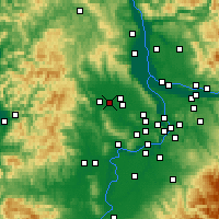 Nearby Forecast Locations - Cornelius - Map