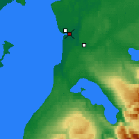 Nearby Forecast Locations - Kenai - Map