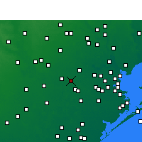 Nearby Forecast Locations - Stafford - Map