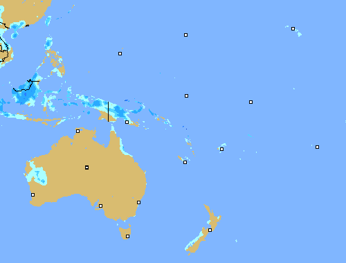 Precipitation (3 h) Australia!