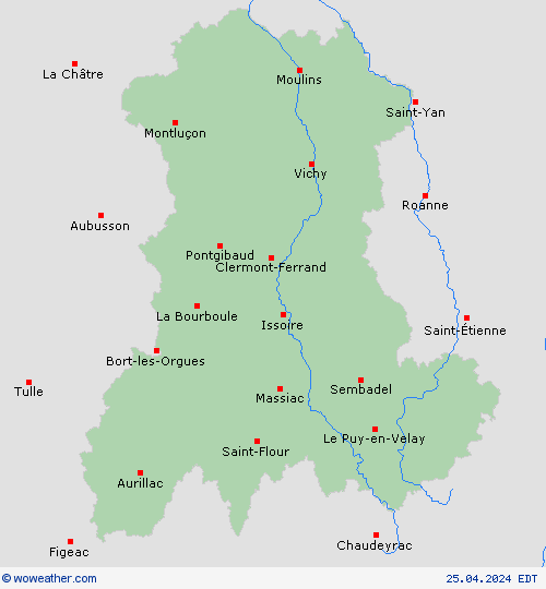 Forecast map