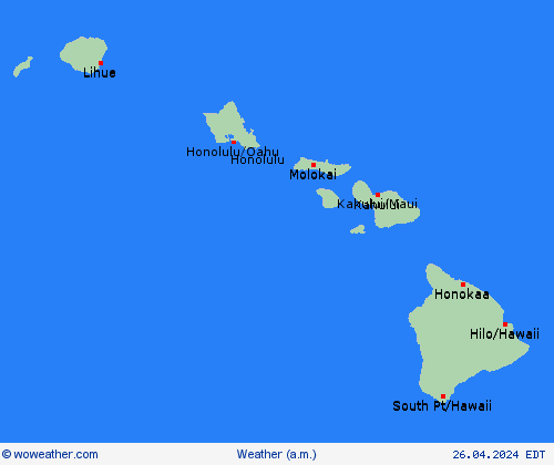 overview  USA Forecast maps