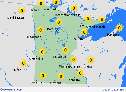  uv index  USA Forecast maps