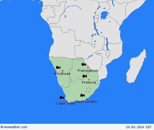 webcam  Africa Forecast maps