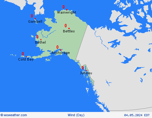 viento  Asia Mapas de pronósticos