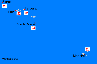 Azoren/Madeira: Mo May 06