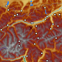 Nearby Forecast Locations - Fulpmes - Map