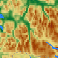 Nearby Forecast Locations - Bardufoss - Map