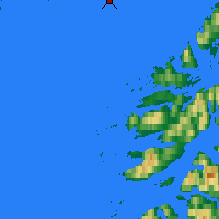Nearby Forecast Locations - Skrova Lighthouse - Map