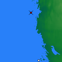 Nearby Forecast Locations - Kristinestad Lighthouse - Map