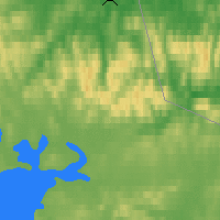 Nearby Forecast Locations - Inari Rajajooseppi - Map