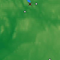 Nearby Forecast Locations - Rovaniemi - Mapa