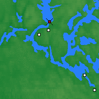 Nearby Forecast Locations - Tampere Harmala - Map
