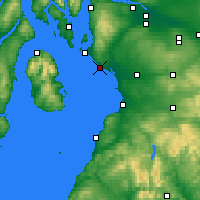 Nearby Forecast Locations - Ardrossan - Map