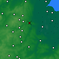 Nearby Forecast Locations - Peterborough - Map