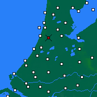 Nearby Forecast Locations - Haarlem - Mapa