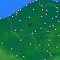 Nearby Forecast Locations - Roeselare - Map
