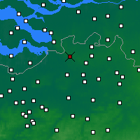 Nearby Forecast Locations - Brasschaat - Map