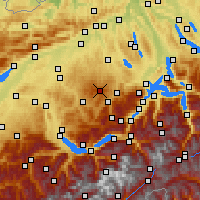 Nearby Forecast Locations - Napf - Map