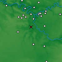 Nearby Forecast Locations - Brétigny-sur-Orge - Map