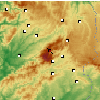 Nearby Forecast Locations - Penhas D. - Map