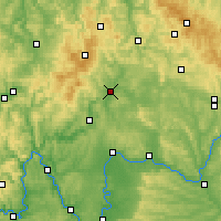 Nearby Forecast Locations - Bad Neustadt - Map