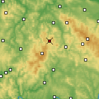 Nearby Forecast Locations - Kaltennordheim - Map