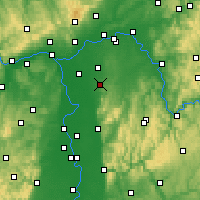 Nearby Forecast Locations - Geisenheim - Map
