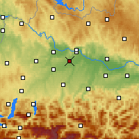 Nearby Forecast Locations - Linz - Map