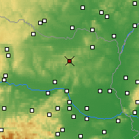Nearby Forecast Locations - Leiser Berge - Map