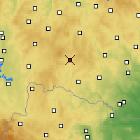 Nearby Forecast Locations - Kostelni - Map