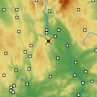 Nearby Forecast Locations - Luká - Map