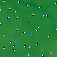Nearby Forecast Locations - Inowrocław - Map