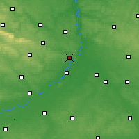 Nearby Forecast Locations - Sandomierz - Map