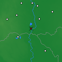 Nearby Forecast Locations - Szeged - Map